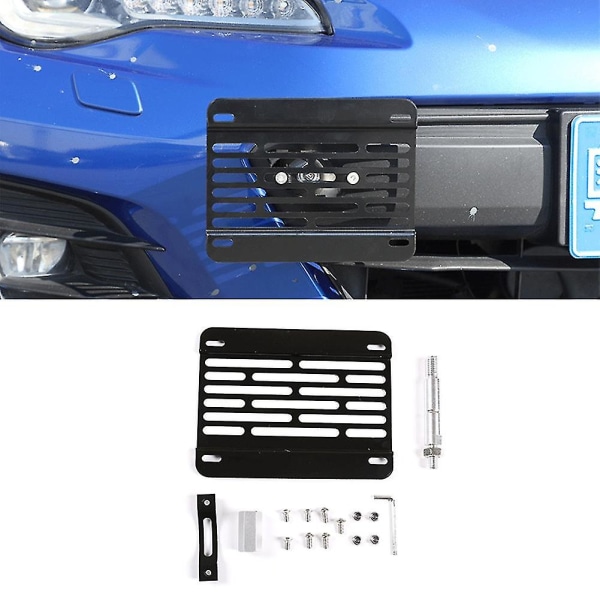 Bumper Tow Plate Frame H Relocator Mounting Bracket For 2015-up Fr-s 2013+