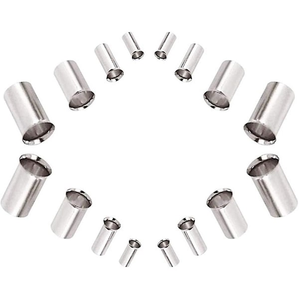 240 stk. ledningsklemmefittings, awg 4,6,8,10 ikke-isolerede kabelhuse ferrulestiftledning