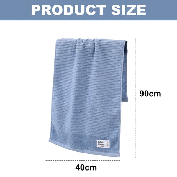 Håndklæde 40x90 Cm Badehåndklæde Sæt blue