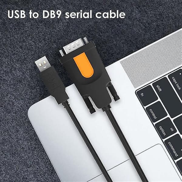 Usb til Rs232 seriell portkabel Usb til Db9 pin Com portkabel
