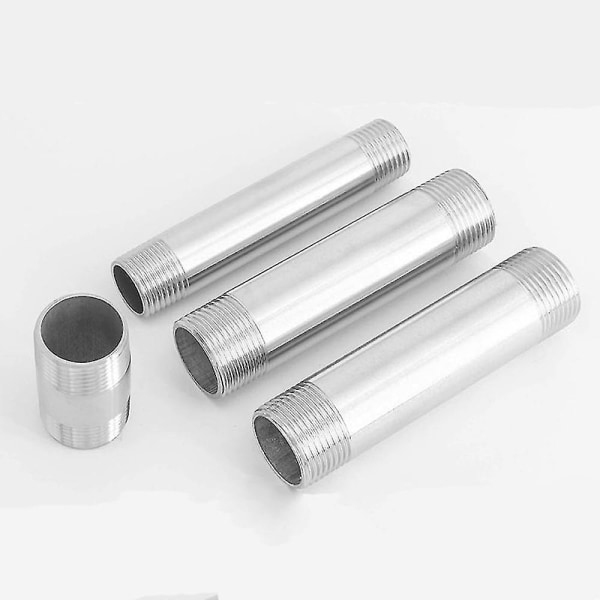 1/8 Quot; 1/4 Quot; 3/8 Quot; 1/2 Quot; 3/4 Quot; 1 Quot; -2 Quot; Bspt Male Length 60 80 100 150 200 300mm Barrel Nipple 201 304 Stainless Pipe Fitti SS304 80mm 1inch