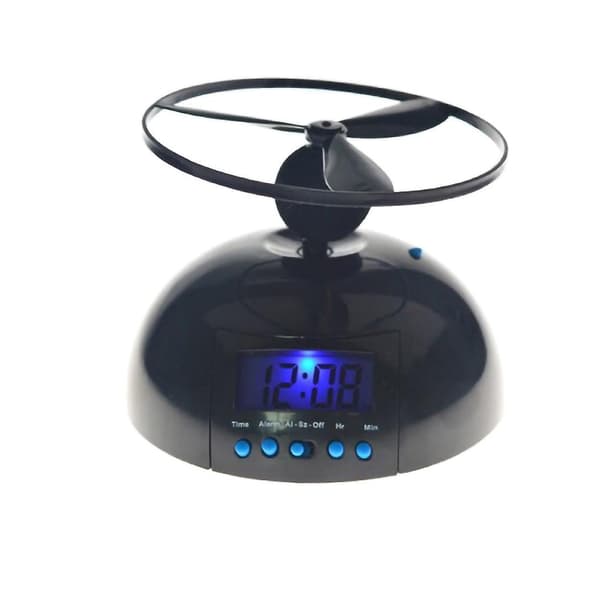 Klocka med Elektrisk Display Timer Hem Sovrum Flygande Klocka Bakgrundsbelyst