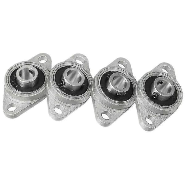 Kfl08 putelager, 8 mm boring, sinklegering, rombisk flens, for CNC