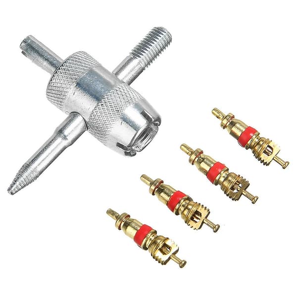 5-pack Däckventil Reparationsverktygssats för Bil & MC