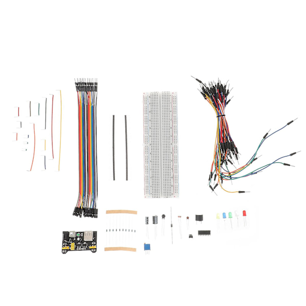 Brødbakkesæt Brødbakke Kit Prototyping Kredsløbsjumperledninger Prototyping Kredsløbsbrødbakke Kit Startpakke