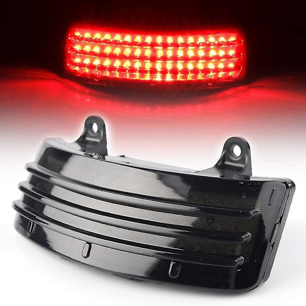 Fender Tip Light Led Bakre Bremselys For Touring 06-20 Street Glide Road Glide Flhx Fltrx Fl