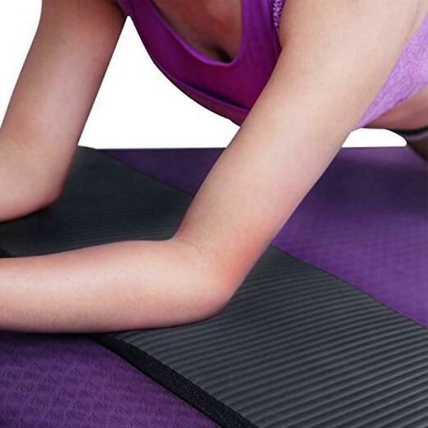 15mm tyk yogamåtte komfort skum knæ albue pude måtter til træning yoga indendørs puder fitness træning