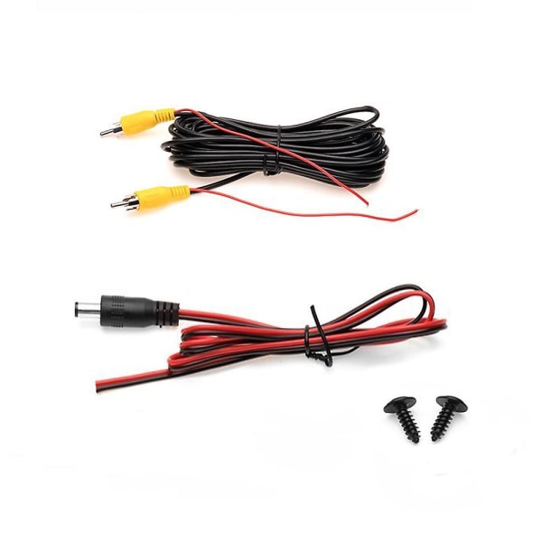 6m Videokabel för Bil Backkamera Universal RCA 6 Meter Tråd för Anslutning av Backkamera med Bil Multimedia Monitor