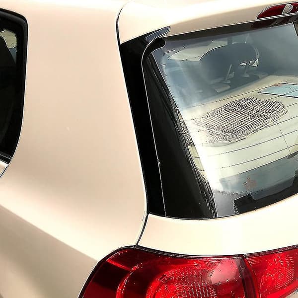 For Golf 6 Golf Mk6 Glans Sort Bagagerums Spoiler til Bagrude