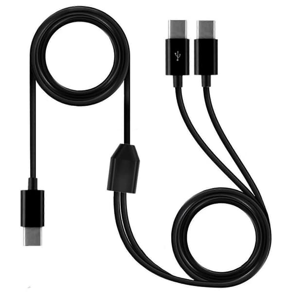 MultiUSB C-kabel USB C-splitter USB2.0 Type C til 2/4/6 USB C hann-splitterkabel for hurtiglading og dataoverføring 2m 1 with 2