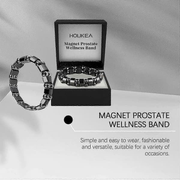 Magnetiskt prostatabracelet för män, stilrent