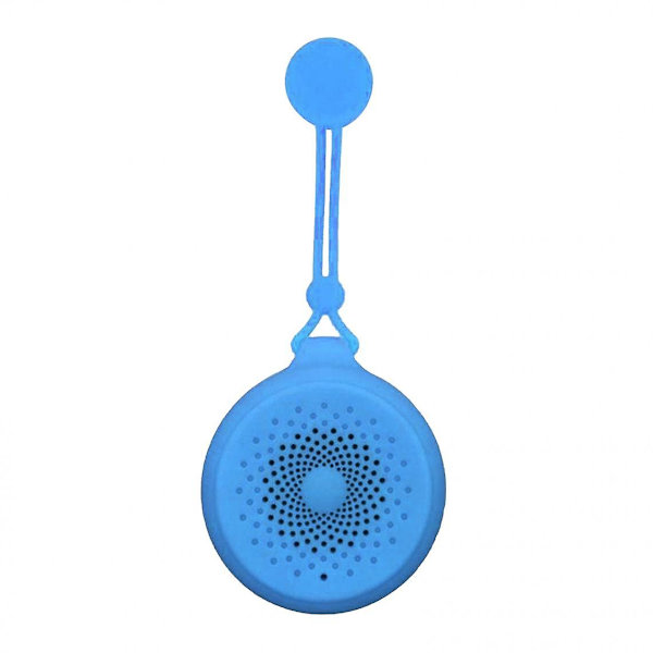 Ipx6 Bluetooth-högtalare för dusch, kombineras enkelt för utomhusbadrum, strand, blå