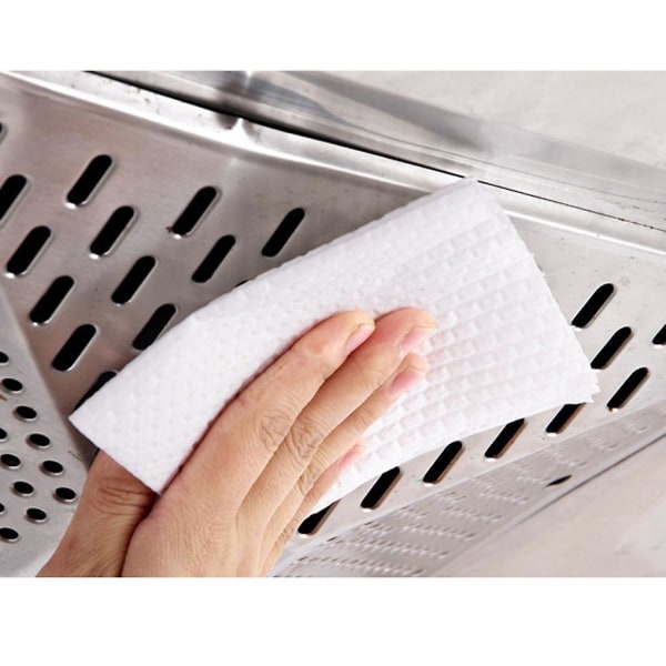 50 stk Non-woven rengøringsklude Engangs køkkenhåndklæder Opvasketæpper