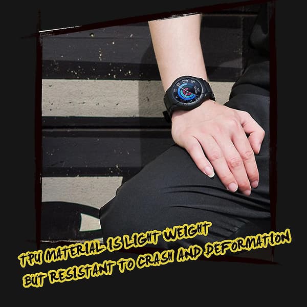 Band kompatibel med Huawei Watch-gt 2 Pro Protecive Case Straps Tillbehör