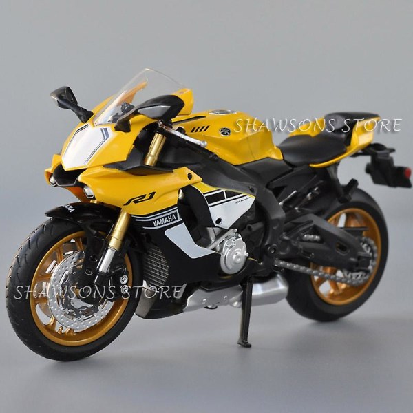 1:12 Diecast Moottoripyörämallilelut Yamaha Yzf R1 Sport Bike Miniature  Replica Keräily a4c8 | Fyndiq