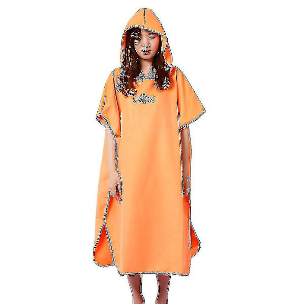 Mikrofiber Strandbytarhandduk Snabbtorkande Handduksplagg Surf Poncho Bad Simning Surfing