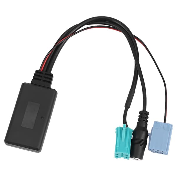 Bil Bluetooth 5.0 Aux-kabel Mikrofon Håndfri Mobiltelefon Gratis Samtale Adapter For Renault 2005