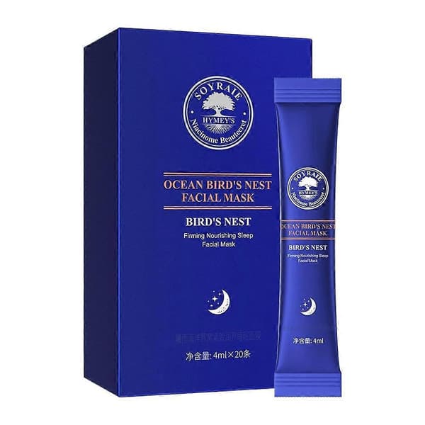 Fuktgivande Sovmask 4ml*20st Lugnande Ansiktsbehandling bule 20pcs