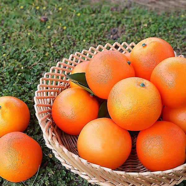 6 keinotekoista appelsiinia