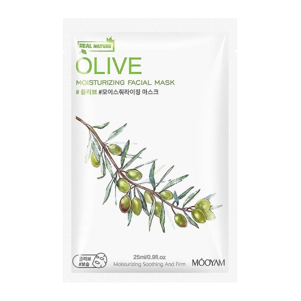 Renekton Granatæble Citron Aloe Vera Mask Frugt Botanisk Beroligende Fugtgivende Olive Rose Tang Mask 3