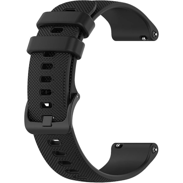 Yeejok Silikon Sport Remmar Kompatibla med Samsung Galaxy Watch 3 41mm 42mm/Galaxy Watch Active 2 40mm 44mm/Gear Sport, 20mm Mjuk Fitness Klockarmband