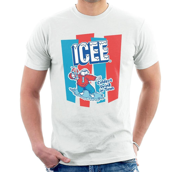 ICEE Coldest Drink In Town miesten t-paita White X-Large