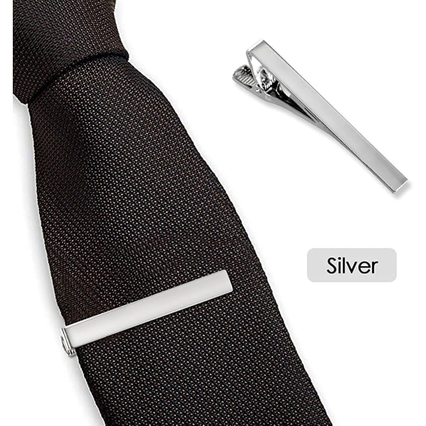 Herre slipseklemme, 3-delt klassisk slipseklemme svigerfamilie guld guld sort slipse klip er velegnet til bryllupsdagsbranchen
