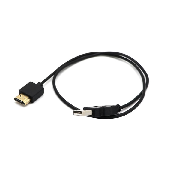 HDMI 1.4 Hane Till USB 2.0 Plug Adapter Connector Laddarkabel