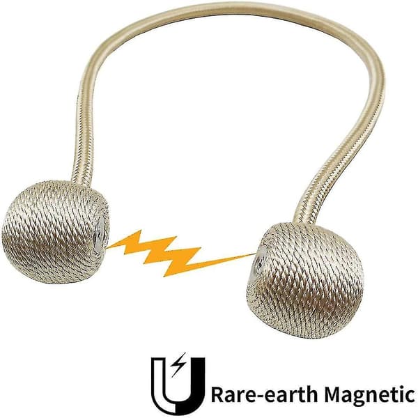 2-pack Magnetiska Gardinband, Gardiner, Vardagsrum