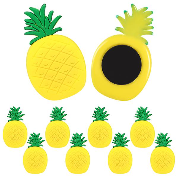 10 stk magnetiske whiteboard kjøleskap ananas kjøleskap magnet kjøleskap magneter småbarn magneter kjøleskap