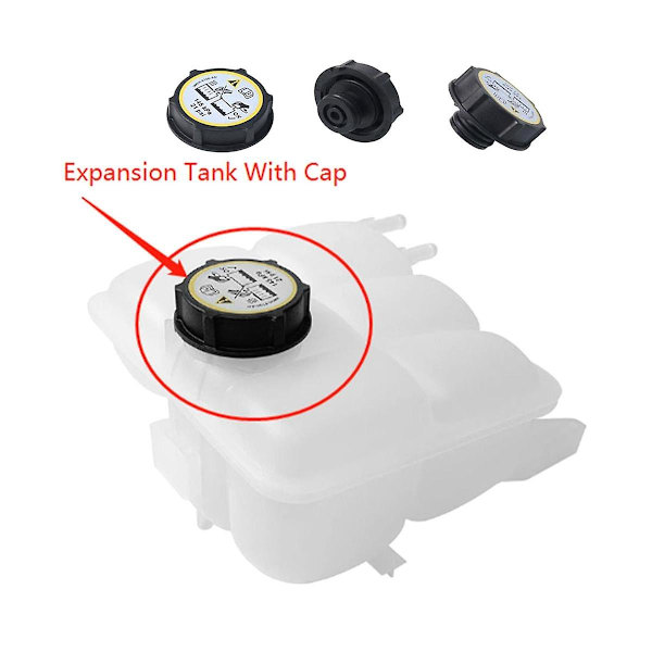 Kylvätskeexpansionsbehållare extra vattenkokare för Focus Ii Kuga I 1.4 1.6 1.8tdci 3m5h8k218aj 5m5h8k218aa