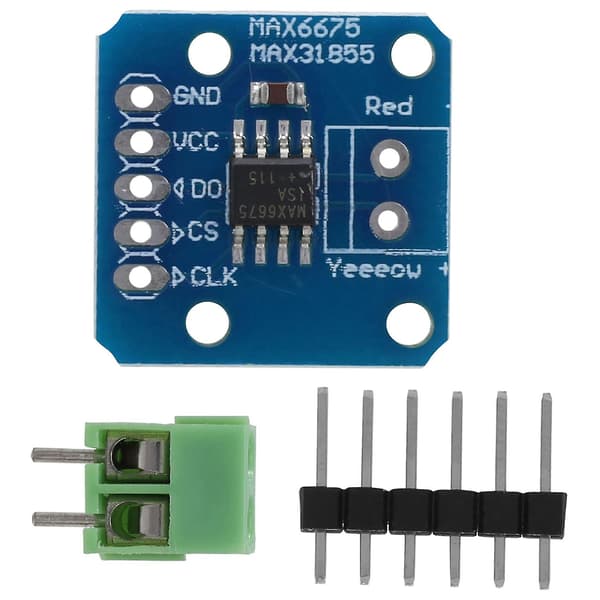 Max6675 Modul K-typ Termoelement Temperatursensor Ny Temperaturmätningsmodul
