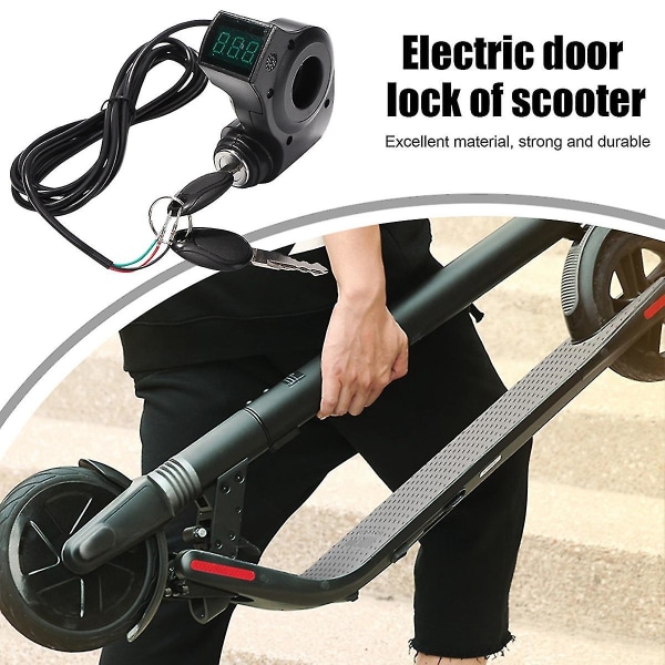 Elektrisk scooter Tændingslås nøgle tilbehør til Kugoo M4