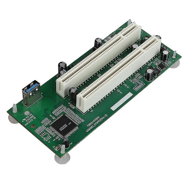 PCI-PCI-sovitin PCIe kahdelle PCI-paikalle laajennus USB 3.0 lisäkortti S-muunnin F