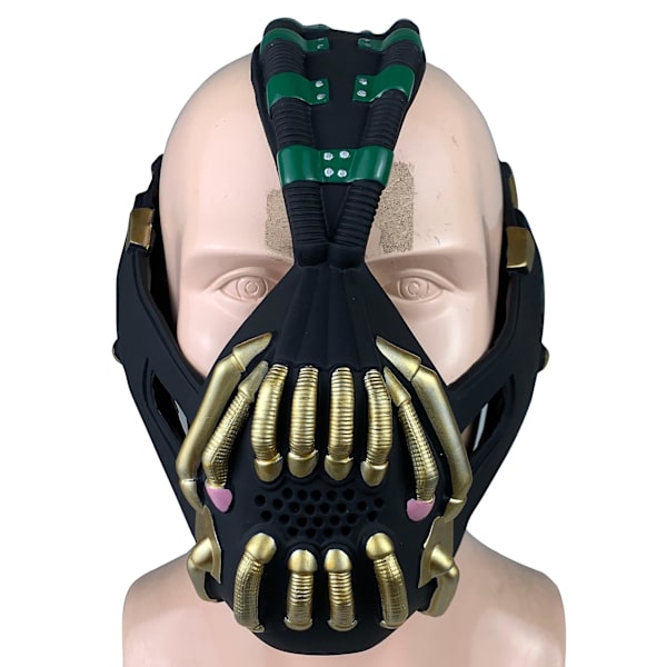 1:1 Cosplay Bane Mask Poison King Destroyer Superhjälte Skurk Gotham City Boss Halloween Maskerad Kostym Rekvisita C