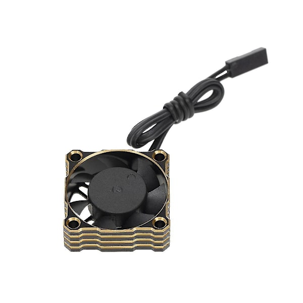 30mmx30mm 25000rpm højhastigheds metalkøleventilator til 1/8 1/10 1/12 Arrma Redcat Rc bil, blå