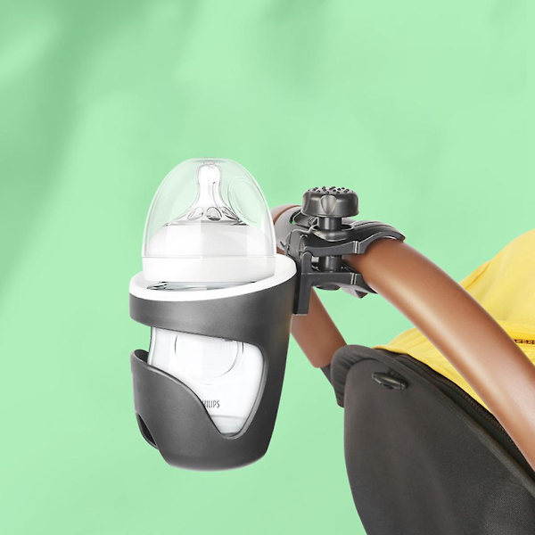 Universal Baby Stroller Kopholder 360 Drejelig Mælk Vandflaskeholder Barnevogn Klapvogn Tilbehør
