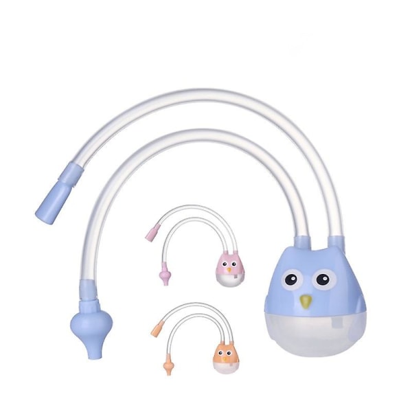 Baby næsesuger Spædbørns næserens Suger Suge Kateter Værktøj Beskyttelse Baby Mund Suge Aspirator Type Sundhedspleje pink set