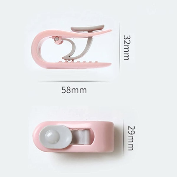 Dynetæppe Clips, Skridsikre Dynetæppe Clips, Dynetæppe Clips, Dynetæppe Clips, Hold Dynetæppe Hjørner på Plads, 6 Pakke, Pink pink