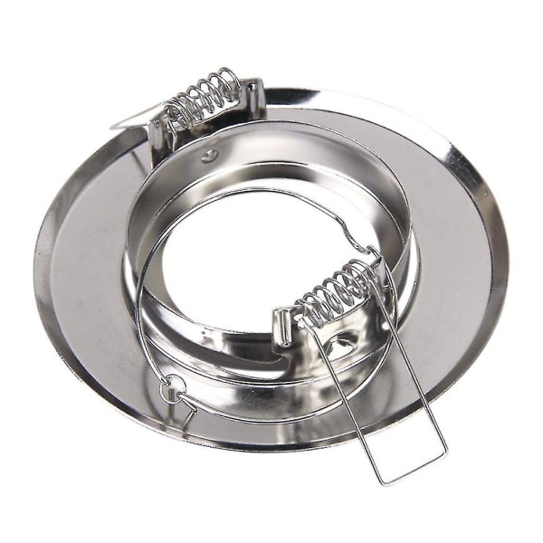 2 st Mr16 Spotlight Monteringsfäste för Infälld LED/Halogen Armatur - Silver