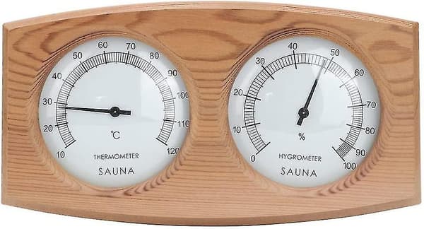 Saunatermometer 2 i 1 Tre Thermo-Hygrometer Termometer