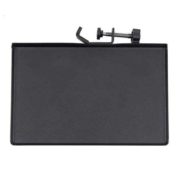 Laptop Mikrofon Mikrofonstativ Klämma Mikrofonbricka Hållare M