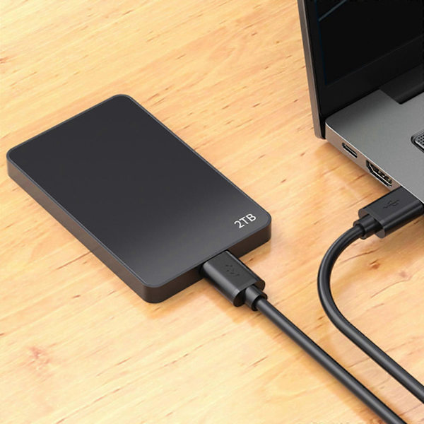USB3.0 Højhastighedskabel USB3.0 Han til Han Kabel USB-forlænger til problemfri dataoverførsel Perfekt til harddisk 2m