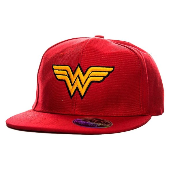 Wonder Woman Wings Logo Snapback Cap