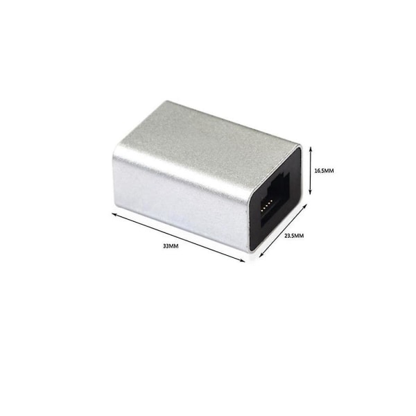 Aluminiumlegering Cat6 Rj45 8p8c Nettverkskabel Patch Cord Extender