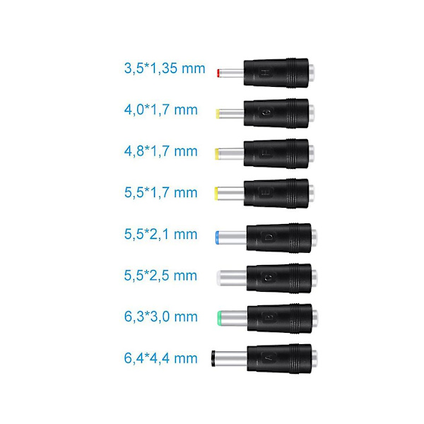 8in1 5v Usb To For Dc 5.5x2.1mm Plug Charging Cord For Fan Speaker Router Led La