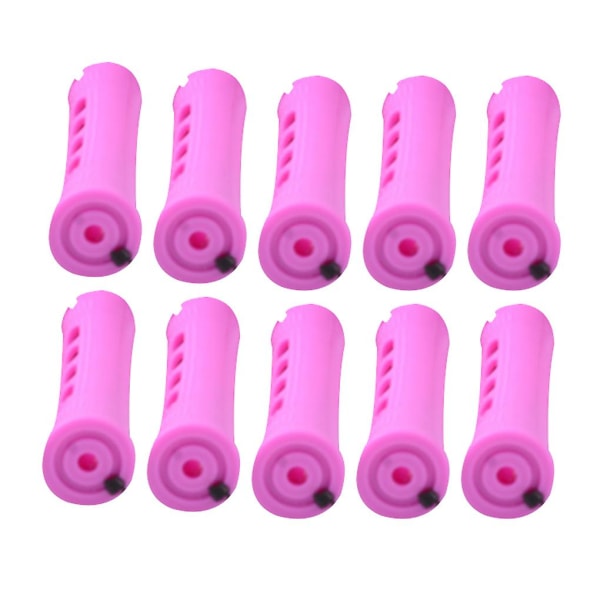 6 Pieces Hairdressing Fool-style Operation Bright Color Hair Curler