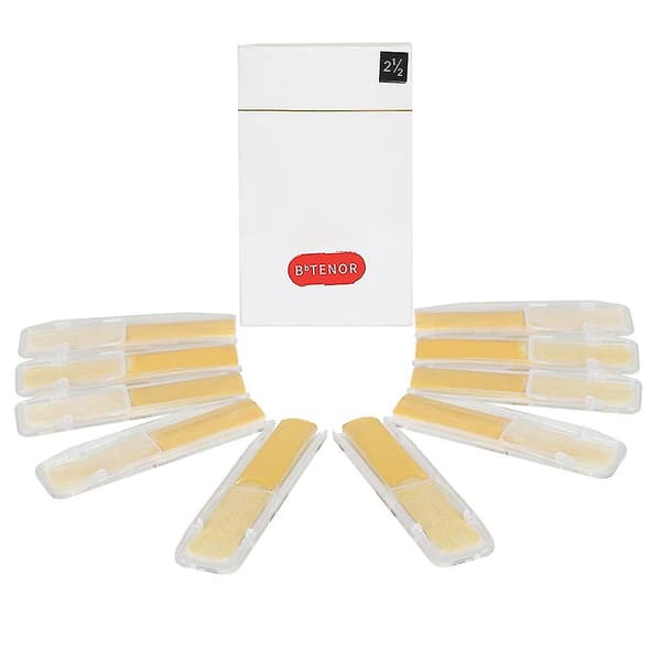 10 kpl Saksofoni Saksofonin vahvuus 2.5 Saks Instrument Reed Saksofoni, tenori