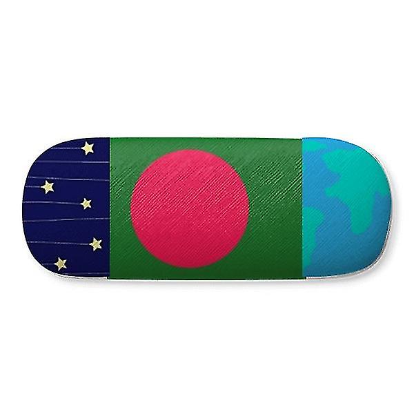 Bangladesh National Flag Asien Land Hard Shell Briller Glasetui Star Sky