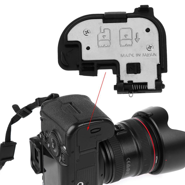 Batteridørdeksel Lokkhette Reservedeler for Canon Eos 7d digitalkamera Nytt
